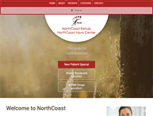 Tablet Screenshot of northcoastrehab.com